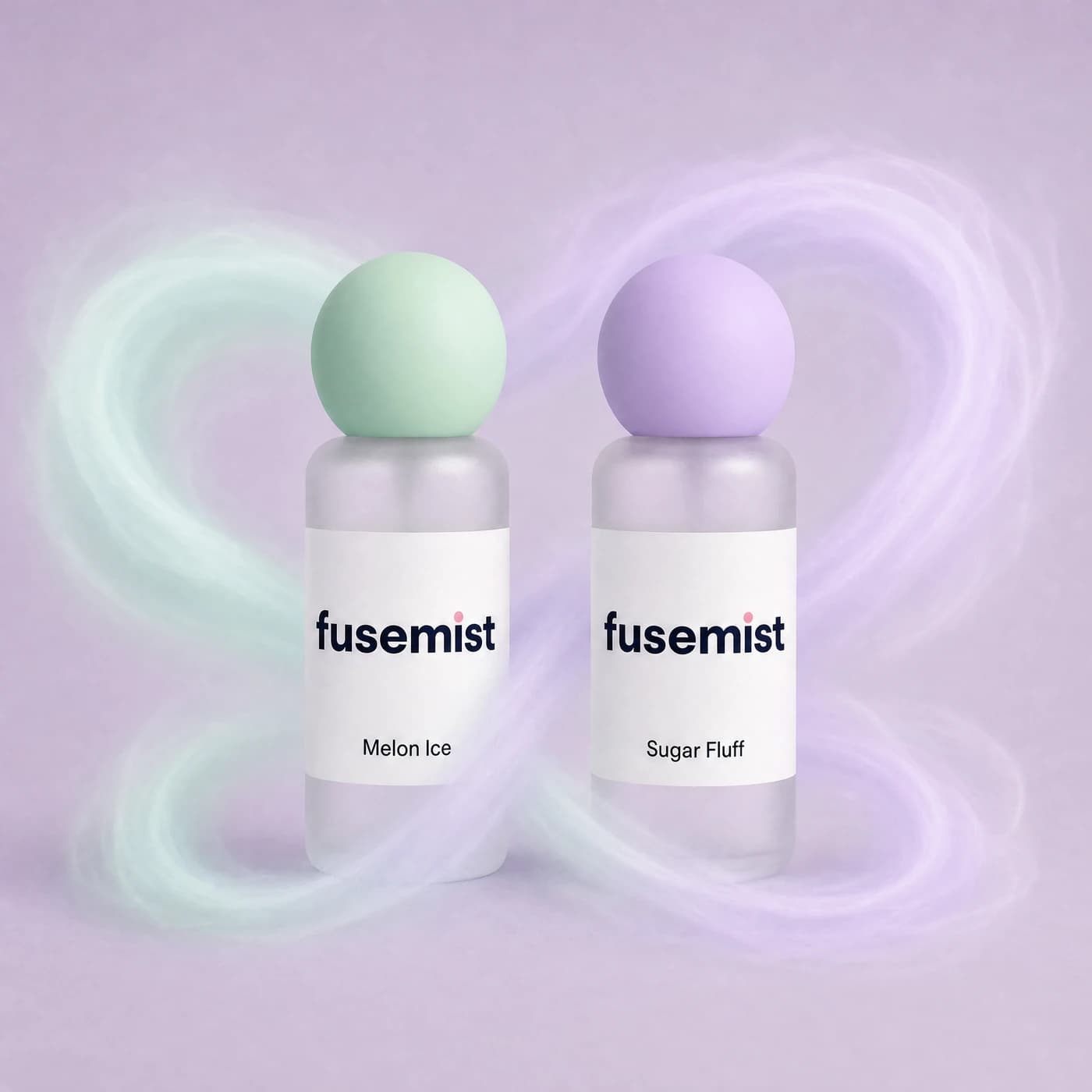 Melon Cloud Bestie Duo — Melon Ice and Sugar Fluff Fusemist Scent Refresh Mist bottles