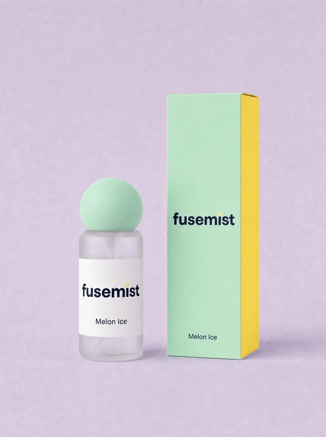 Melon Ice Fusemist Scent Refresh Mist bottle and carton, 1.01 fl oz